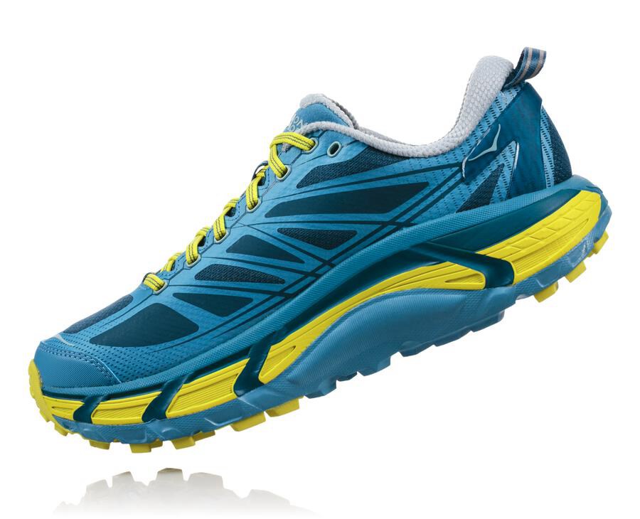 Hoka One One Trailsko Herre - Mafate Speed 2 - Blå - 498071OYH